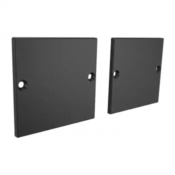 SYNERGY21 LED U-Profile ALU3535 Galinis Dangtelis (Poros) Juodas