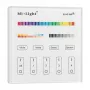 MIBOXER T4 Smart Panel Remote Controller RGB+CCT 4 Zones 2.4GHz RF Touch Panel Wall-Mounted