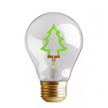 SYNERGY21 LED Retrofit E40 Dekoratyvinė Kalėdų Eglutės Formos Lemputė, Įkraunama
