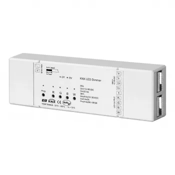 SYNERGY21 LED Controller EOS 08 KNX Dimmer 4x5A su dinaminiais spalvų efektais