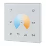 SYNERGY21 LED valdiklis EOS 05 sieninis reguliatorius Dual White (CCT) jutiklinis 4 zonos