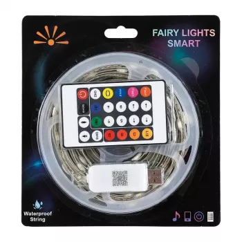 SYNERGY21 DIGITAL Party LED IP65 USB valdiklis su RF nuotolinio valdymo pulteliu ir Bluetooth programa, RGBW (S21-LED-JT240016)