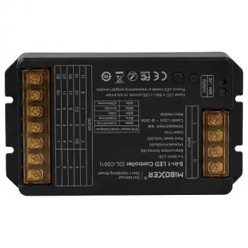 Miboxer HR5 5-in-1 RGB-CCT LED valdiklis DC12-48V 30A 2,4GHz