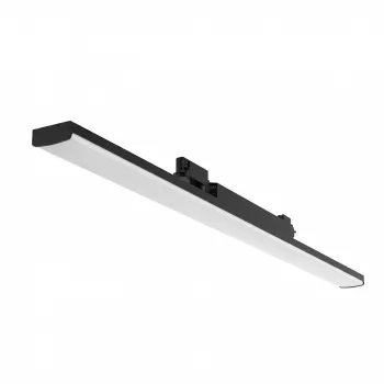 SYNERGY21 LED prožektorius bėgiams 48W 120° Šilta balta CRI>90 3-fazių bėgių sistemai Juoda
