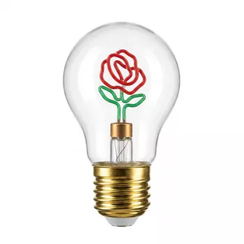 SYNERGY21 LED Retrofit Decorative Bulb Rose Rechargeable