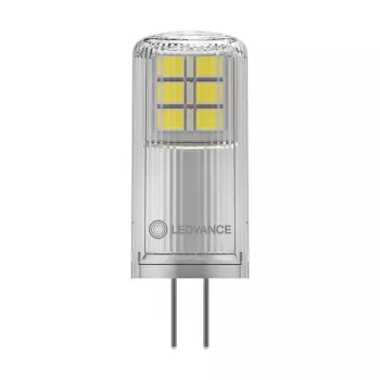 OSRAM LED PIN 12V DIM P 2W 827 Clear G4 Dimmable 12V Low-Voltage LED Lamp