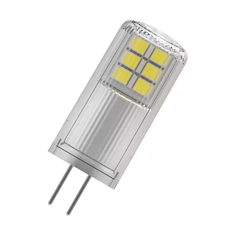 OSRAM LED PIN 12V DIM P 2W 827 Clear G4 Dimmable 12V Low-Voltage LED Lamp