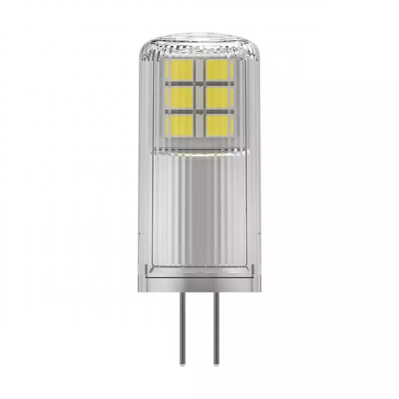 OSRAM LED PIN 12V DIM P 2W 827 Clear G4 Dimmable 12V Low-Voltage LED Lamp