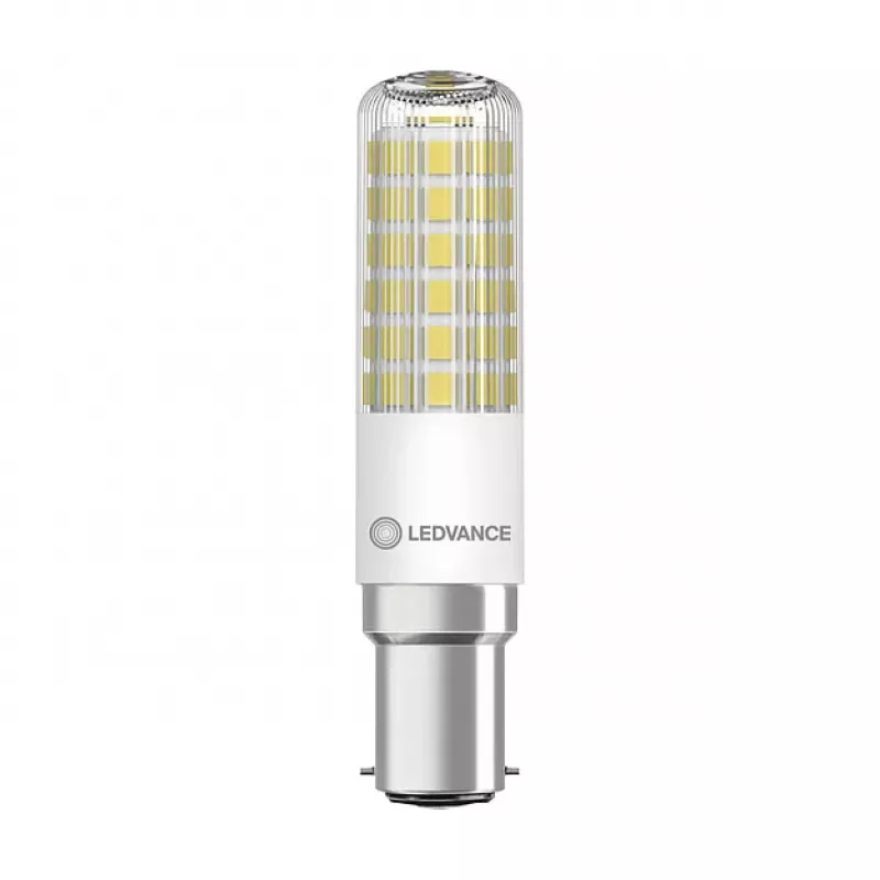 OSRAM LED SPECIAL T 6,5W 827 Clear B15d vamzdinė LED lempa, 806 lm, 2700 K, šilta balta, nereguliuojamo ryškumo, 2 vnt. pakuotė