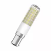 OSRAM LED SPECIAL T 6,5W 827 Clear B15d vamzdinė LED lempa, 806 lm, 2700 K, šilta balta, nereguliuojamo ryškumo, 2 vnt. pakuotė