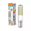 OSRAM LED SPECIAL T 6,5W 827 Clear B15d vamzdinė LED lempa, 806 lm, 2700 K, šilta balta, nereguliuojamo ryškumo, 2 vnt. pakuotė