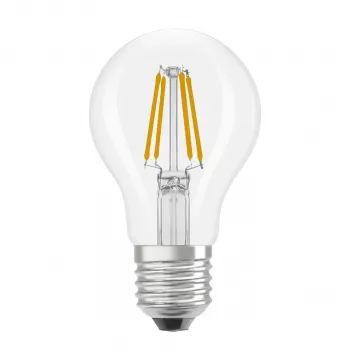 OSRAM LED Classic A 40 Filament P 3,4W 827 Clear E27 LED lempa, klasikinė lemputė