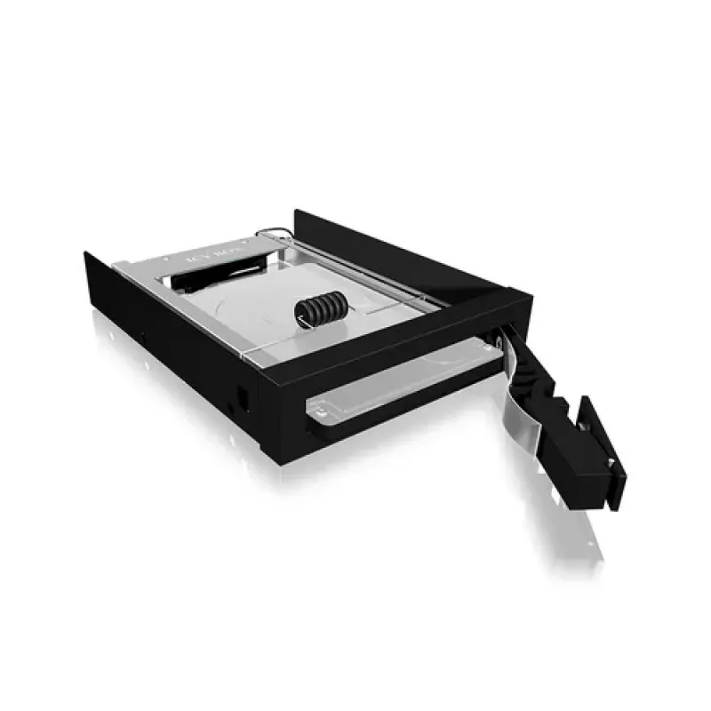 ICY BOX IB-2217ASTS Mobile Storage Rack – 2,5 inch (6,4 cm) į 3,5 inch (8,9 cm) – Juoda