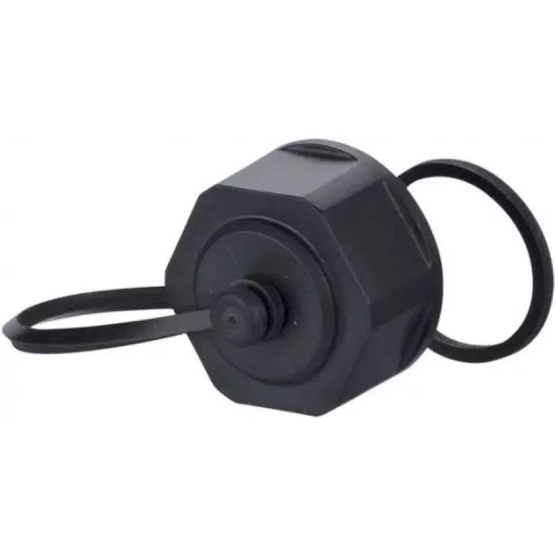 METZ CONNECT BTR E-DAT Industry IP67 V1 Bulkhead Protective Cap, Pilka