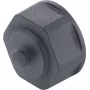 METZ CONNECT BTR E-DAT Industry IP67 V1 Bulkhead Protective Cap, Pilka