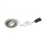 Brumberg Nivalis LED įleidžiamasis prožektorius 8W 3000K 650lm Išpjova 68mm Nikelis