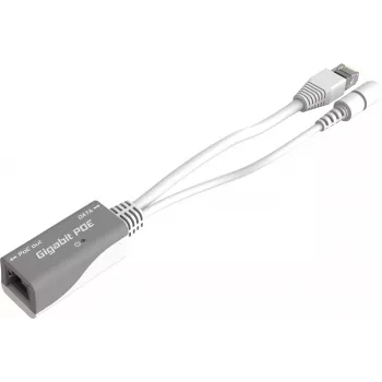 MikroTik Power Injector (RBGPOE) - Pasyvus PoE, 10/100 Mbps, 9-48V DC įėjimas