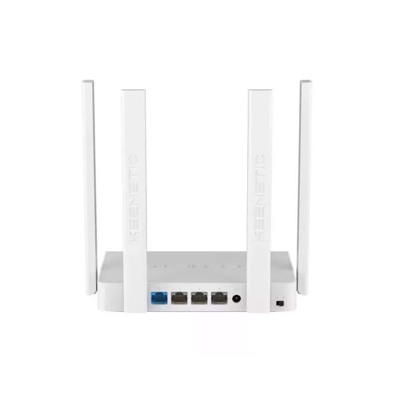Keenetic Speedster (KN-3013) AC1200 Mesh Wi-Fi 5 Gigabit maršrutizatorius / stiprintuvas su 4 prievadų Gigabit išmaniuoju jungikliu