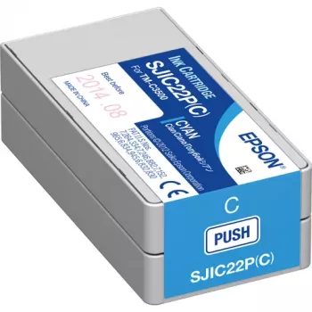 Epson C33S020602 Cyan kasetė, skirta ColorWorks C3500