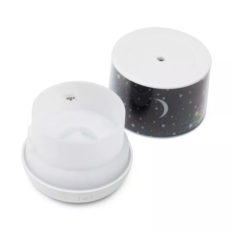RIO DHNT-EU/1.4 Dream Time ultragarsinis aromadifuzorius, drėkintuvas ir naktinė lemputė, 120 ml, 7 spalvų LED