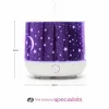 RIO DHNT-EU/1.4 Dream Time ultragarsinis aromadifuzorius, drėkintuvas ir naktinė lemputė, 120 ml, 7 spalvų LED