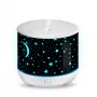 RIO DHNT-EU/1.4 Dream Time ultragarsinis aromadifuzorius, drėkintuvas ir naktinė lemputė, 120 ml, 7 spalvų LED