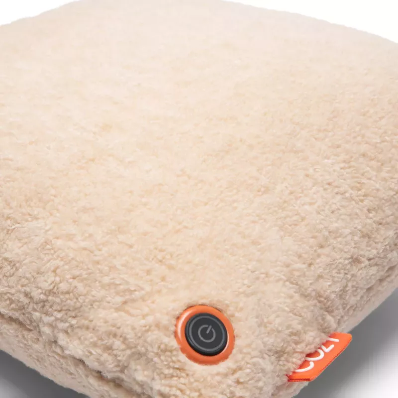 Bodi-Tek BT-CSHT2-W-BG-PB10 COZY Una šildomas komforto pagalvėlė 45 x 45cm, smėlio spalvos