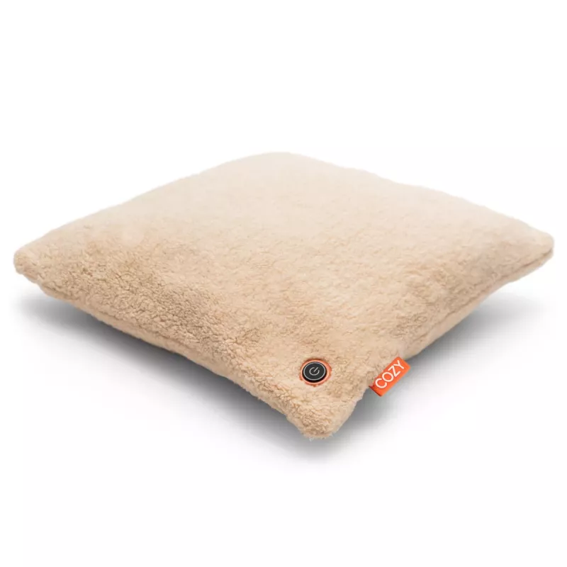 Bodi-Tek BT-CSHT2-W-BG-PB10 COZY Una šildomas komforto pagalvėlė 45 x 45cm, smėlio spalvos