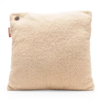 Bodi-Tek BT-CSHT2-W-BG-PB10 COZY Una Šildanti Komforto Pagalvėlė 45 x 45 cm, Smėlio Spalvos