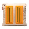 Bodi-Tek BT-CSHT2-F-BG-PB10 COZY Una Heated Comfort Cushion & Power Bank 10000 mAh, smėlio spalvos