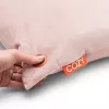 Bodi-Tek BT-CSHT2-V-LP-PB10 COZY Una Šildoma Komforto Pagalvėlė 45 x 45 cm, šviesiai rožinė velvet