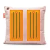 Bodi-Tek BT-CSHT2-V-LP-PB10 COZY Una Šildoma Komforto Pagalvėlė 45 x 45 cm, šviesiai rožinė velvet