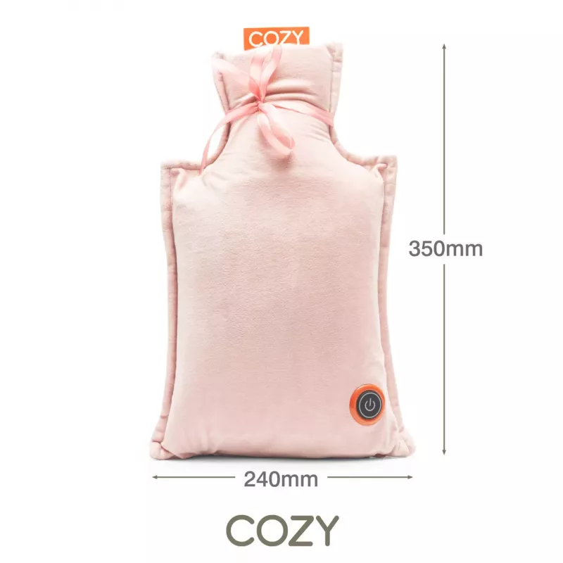 Bodi-Tek BT-WBHT-EU/1.0 COZY Įkraunamas elektrinis šildomas butelis - Pilka
