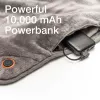 Bodi-Tek BT-BLHT-EU/1.0 COZY Snuggle Blanket Heated Throw 130 x 160 cm, Pilka