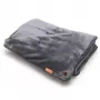 Bodi-Tek BT-BLHT-EU/1.0 COZY Snuggle Blanket Heated Throw 130 x 160 cm, Pilka