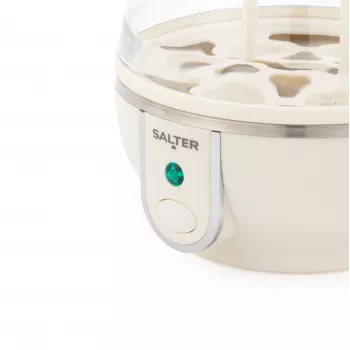 Salter EK6692CRMVDE Retrol Egg Cooker - 7 Eggs, 350W, Cream