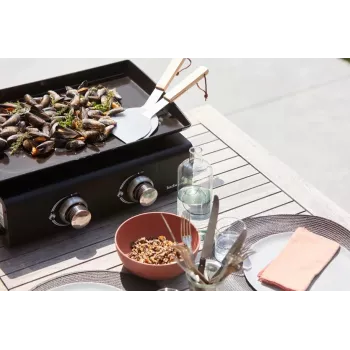 Barbecook Plančos mentelių rinkinys (2 vnt.) su FSC medžio rankenomis (pakuotė po 6 rinkinius) BC-ACC-7123