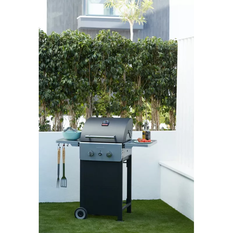 Barbecook dujinė kepsninė Spring 2002, 111 x 55 x 115 cm, juoda