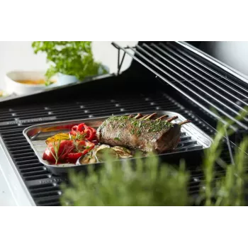 Barbecook Daugkartinis Nerūdijančio Plieno Grilio Keptuvė 34.5 x 24 x 3 cm BC-ACC-7079