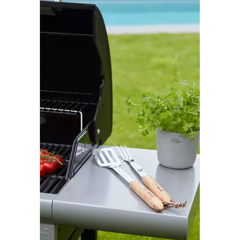 Barbecook 3 dalių standartinis BBQ įrankių rinkinys FSC 47 cm (6 rinkinių pakuotė) BC-ACC-7094