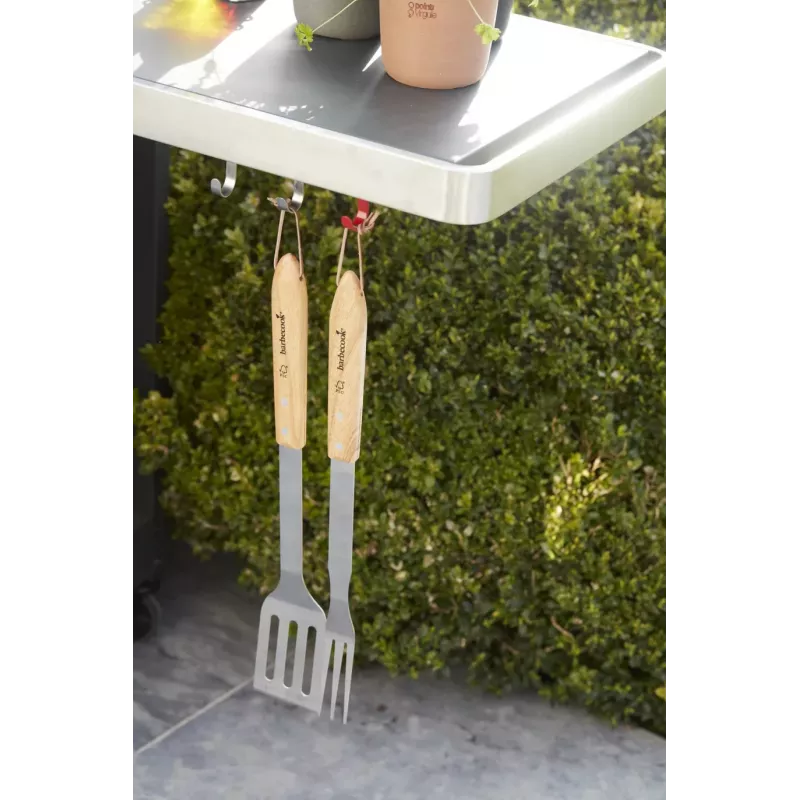 Barbecook 3 dalių standartinis BBQ įrankių rinkinys FSC 47 cm (6 rinkinių pakuotė) BC-ACC-7094