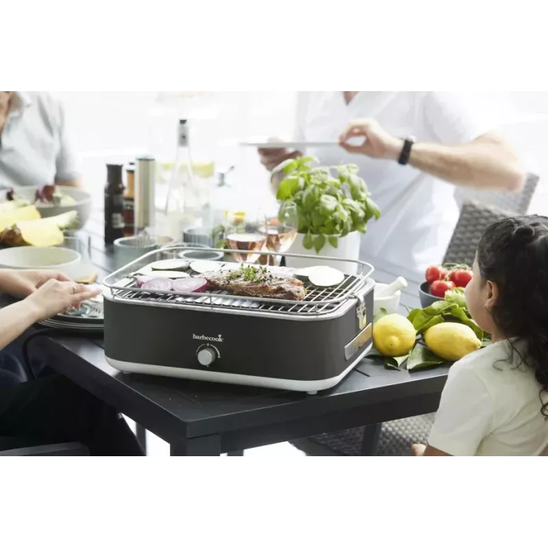 Barbecook E-Carlo Elektrinis Stalo Grilis 2500 W Midnight Grey