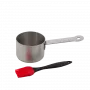 Barbecook Nerūdijančio Plieno Padažų Puodas su Teptuku 10,5 x 7,5 x 23 cm BC-ACC-7211