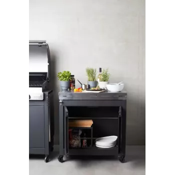 Barbecook Premium Buddy for Gas Barbecue BC-GAS-2070 - Black Side Table