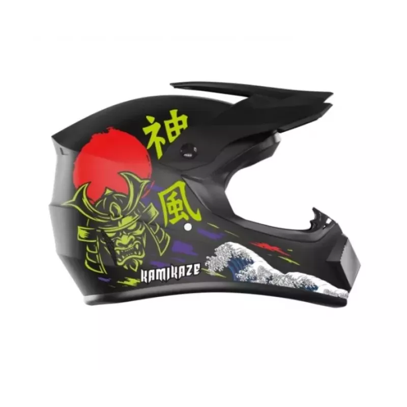 Pilnas veidas Šalmas Kamikaze Katana AKC206 Dydis XL