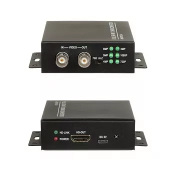 DELTA OPTICAL HV/HDMI+HV-V2 HDMI į AV keitiklis su HDMI praėjimo kanalu
