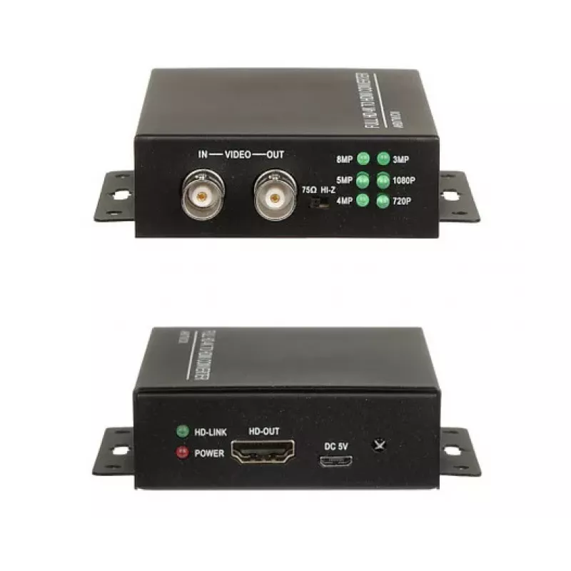 DELTA OPTICAL HV/HDMI+HV-V2 HDMI į AV keitiklis su HDMI praėjimo kanalu
