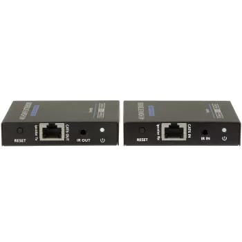 HDMI prailgintuvas HDMI-EX-70IR-4KV2 4K@60Hz HDBaseT Lite 70m IR PoC