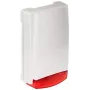 INNE MR-300R/24V lauko optinis-akustinis signalizatorius 24V DC 120dB raudonas LED baltas korpusas