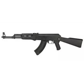 CYA Cyma AK47 Tactical Black AEG Airsoft Gun 6mm su Baterija ir Įkrovikliu